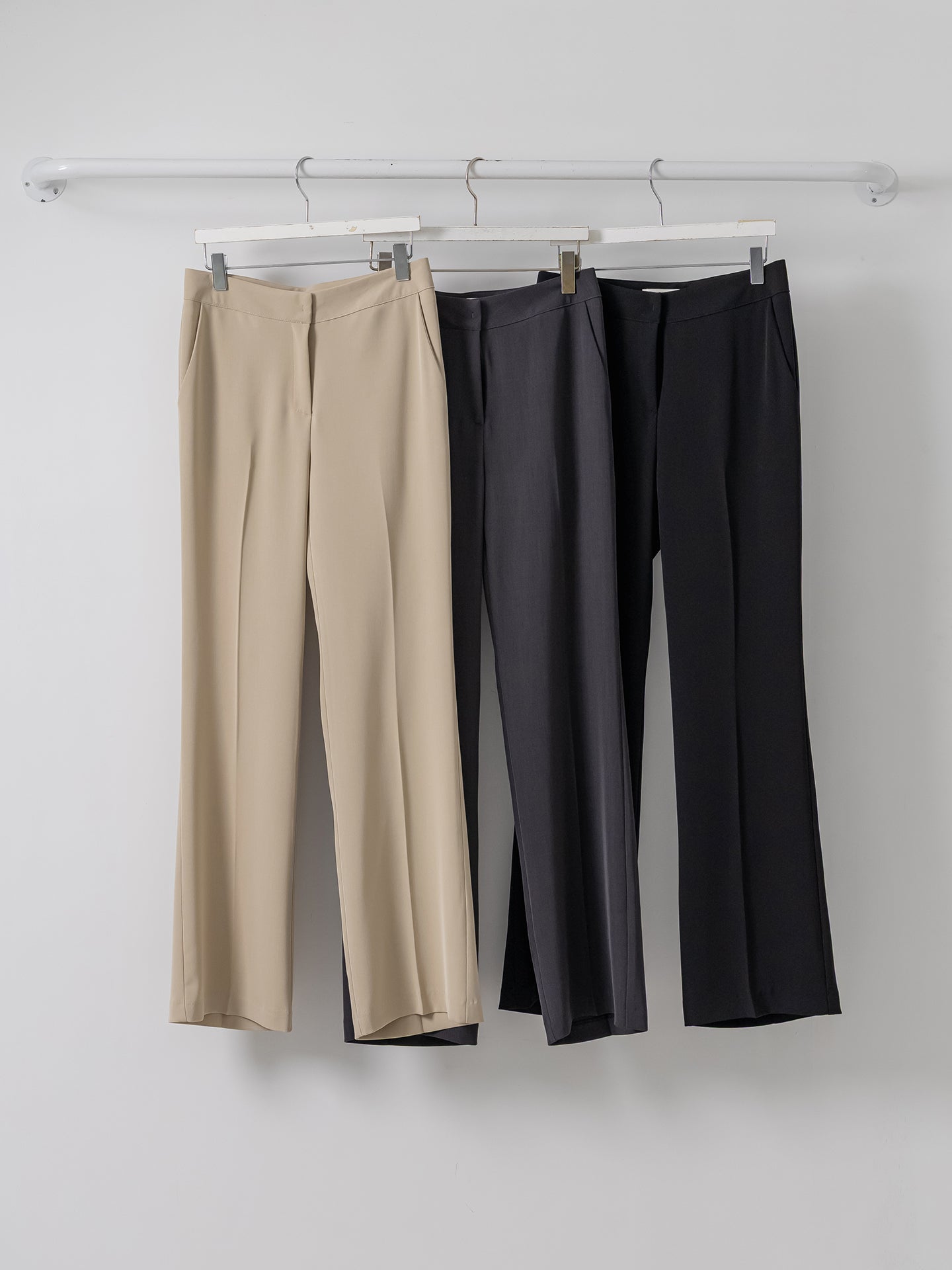 Office Straight Bootcut Slacks