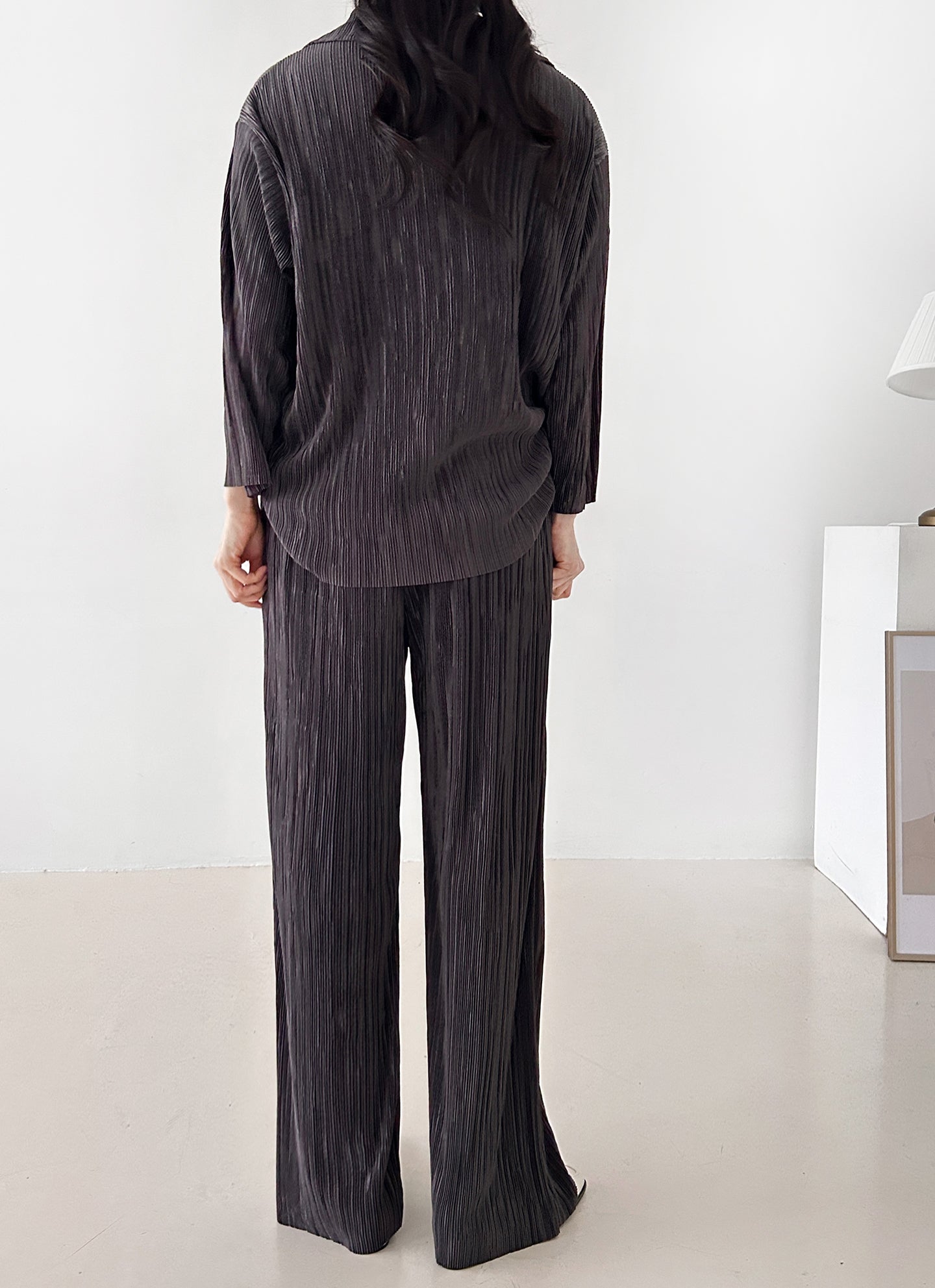 Wrinkle Shirt Set