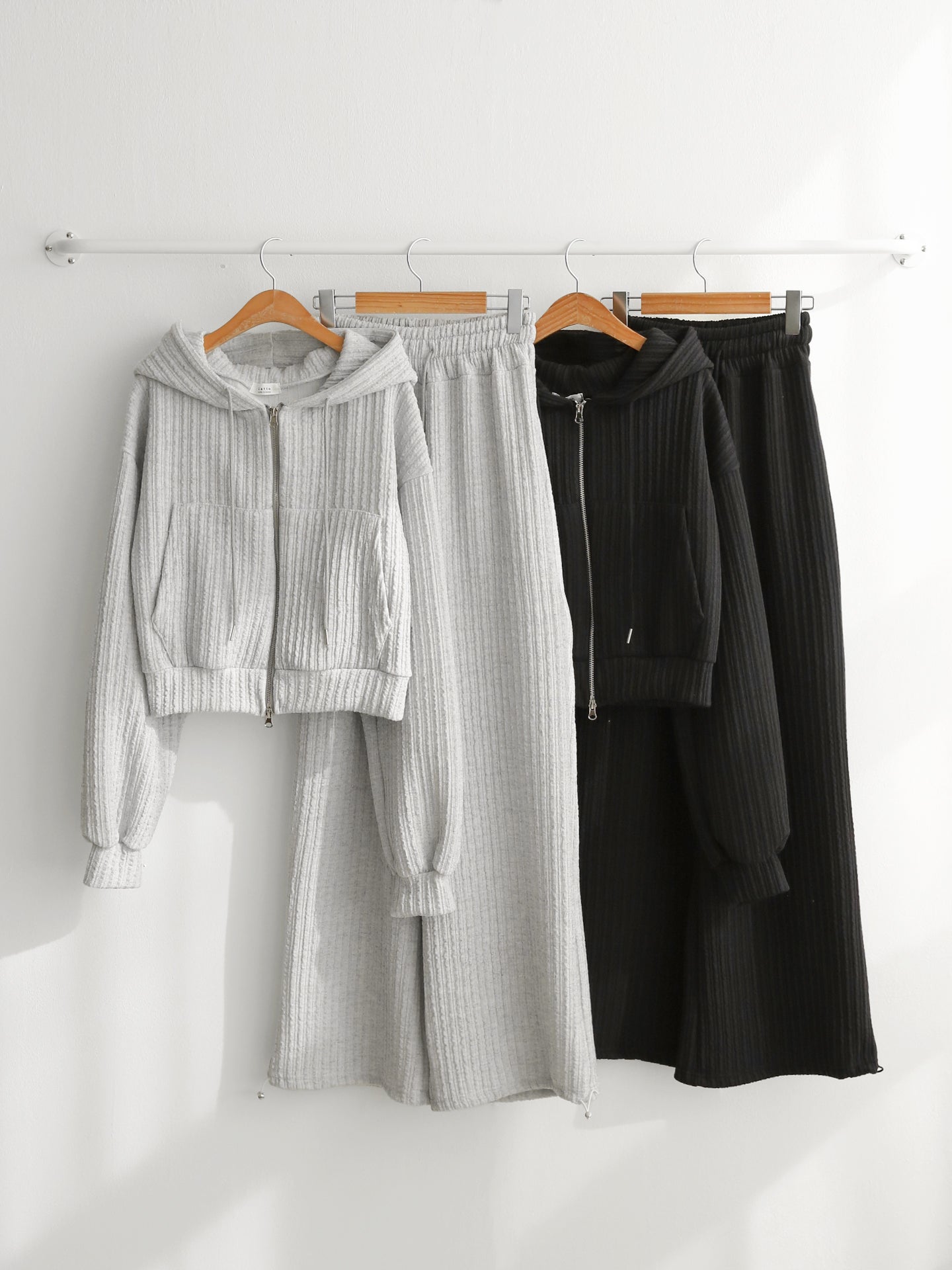 Hoodie Zip-up Set