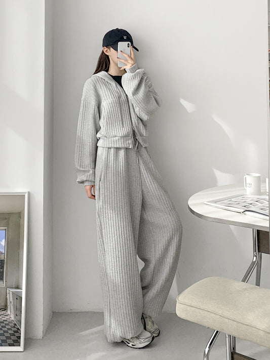 Hoodie Zip-up Set