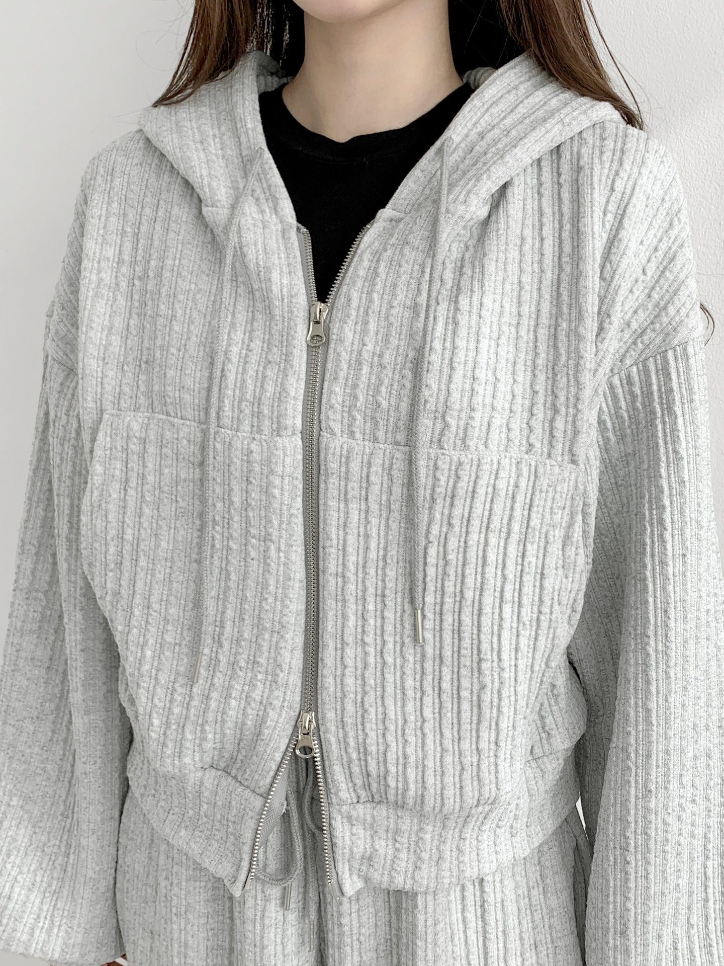 Hoodie Zip-up Set