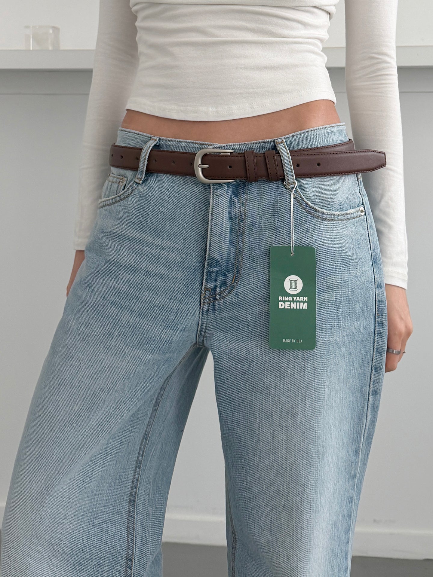 Low-rise Bootcut Denim Pants