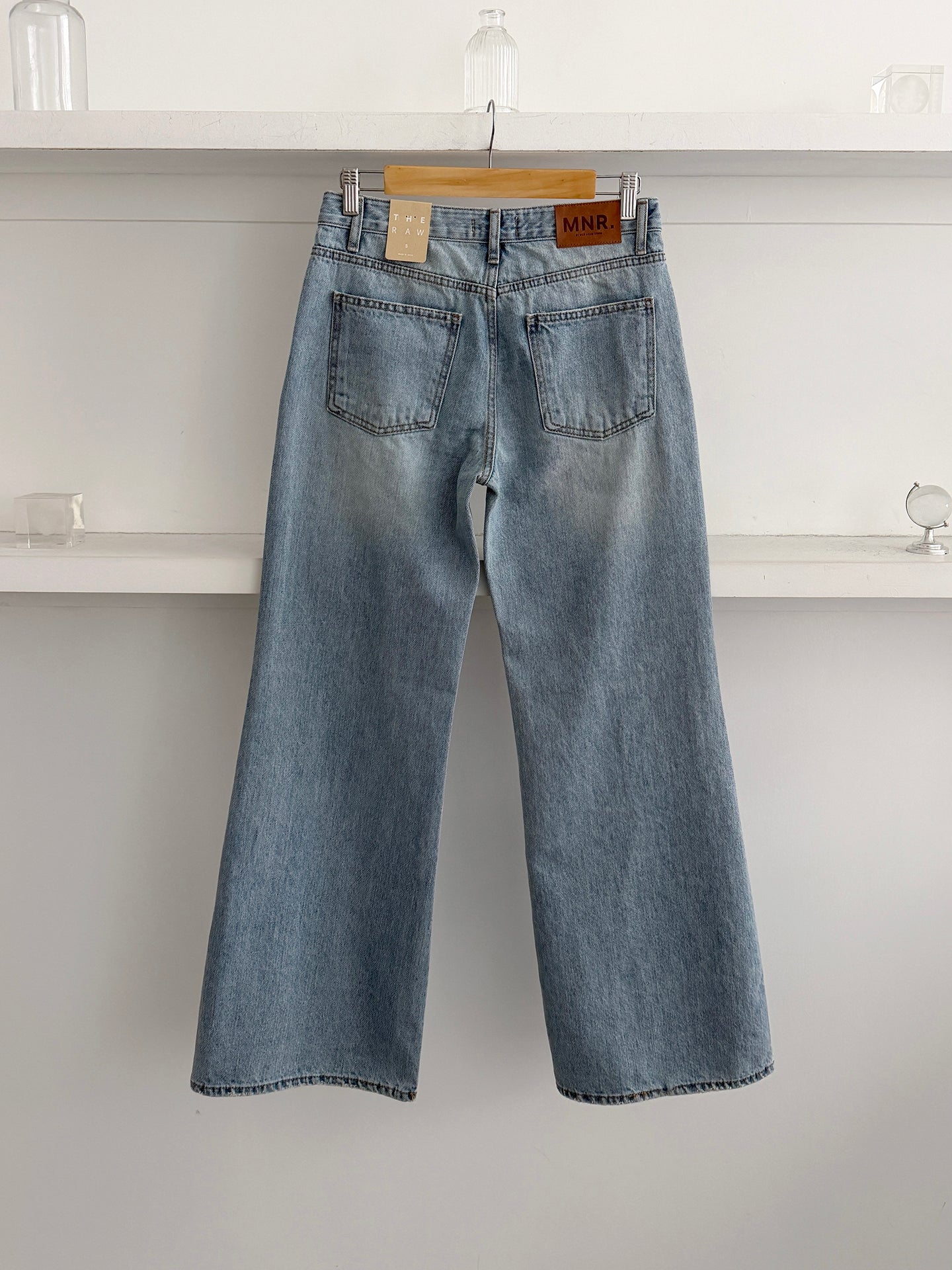 Low-rise Bootcut Denim Pants