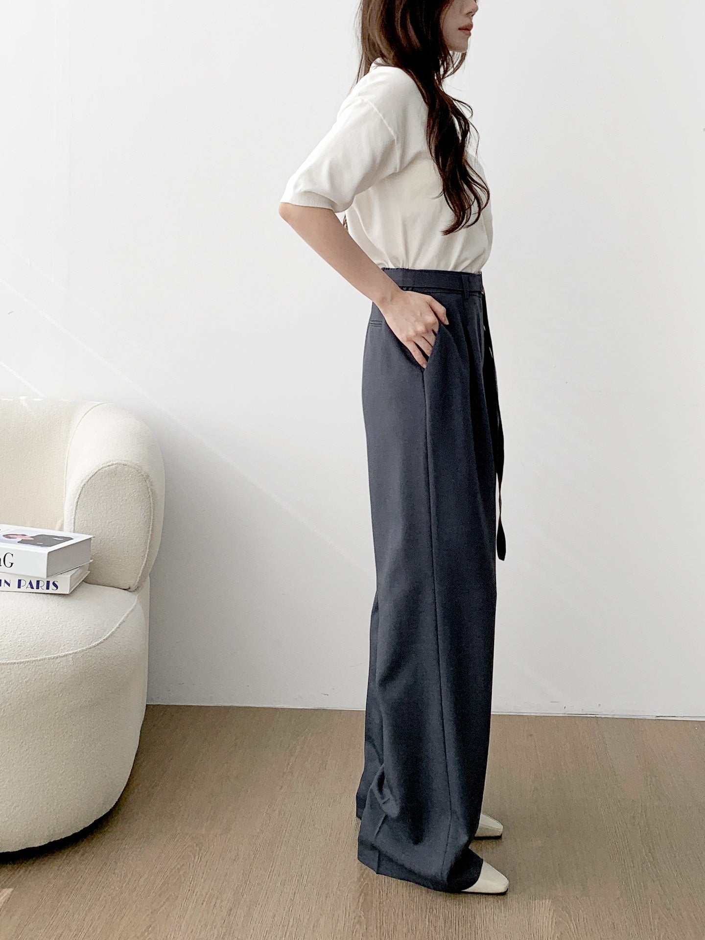 Wrap Belt Slacks
