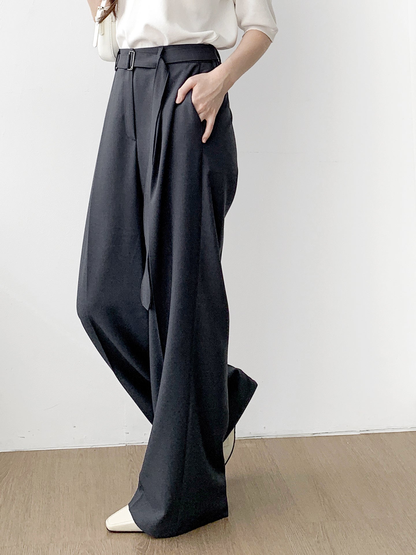 Wrap Belt Slacks