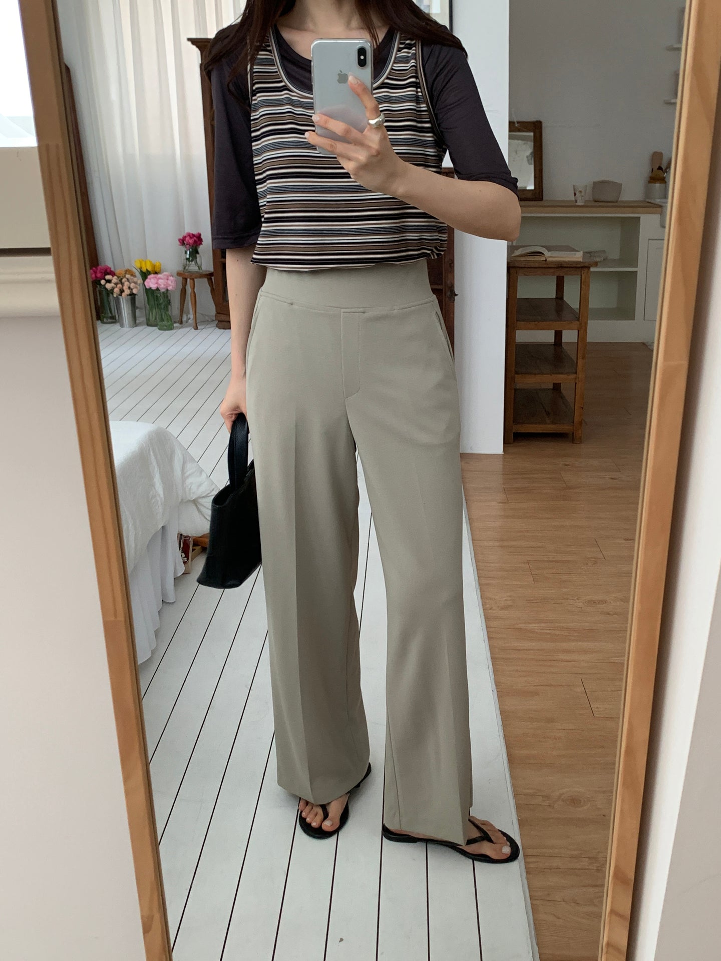 Cool Wide-leg Slacks