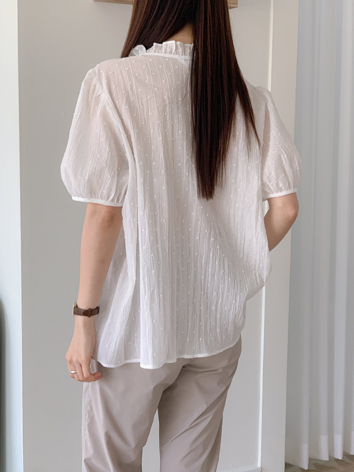 Pintuck Blouse