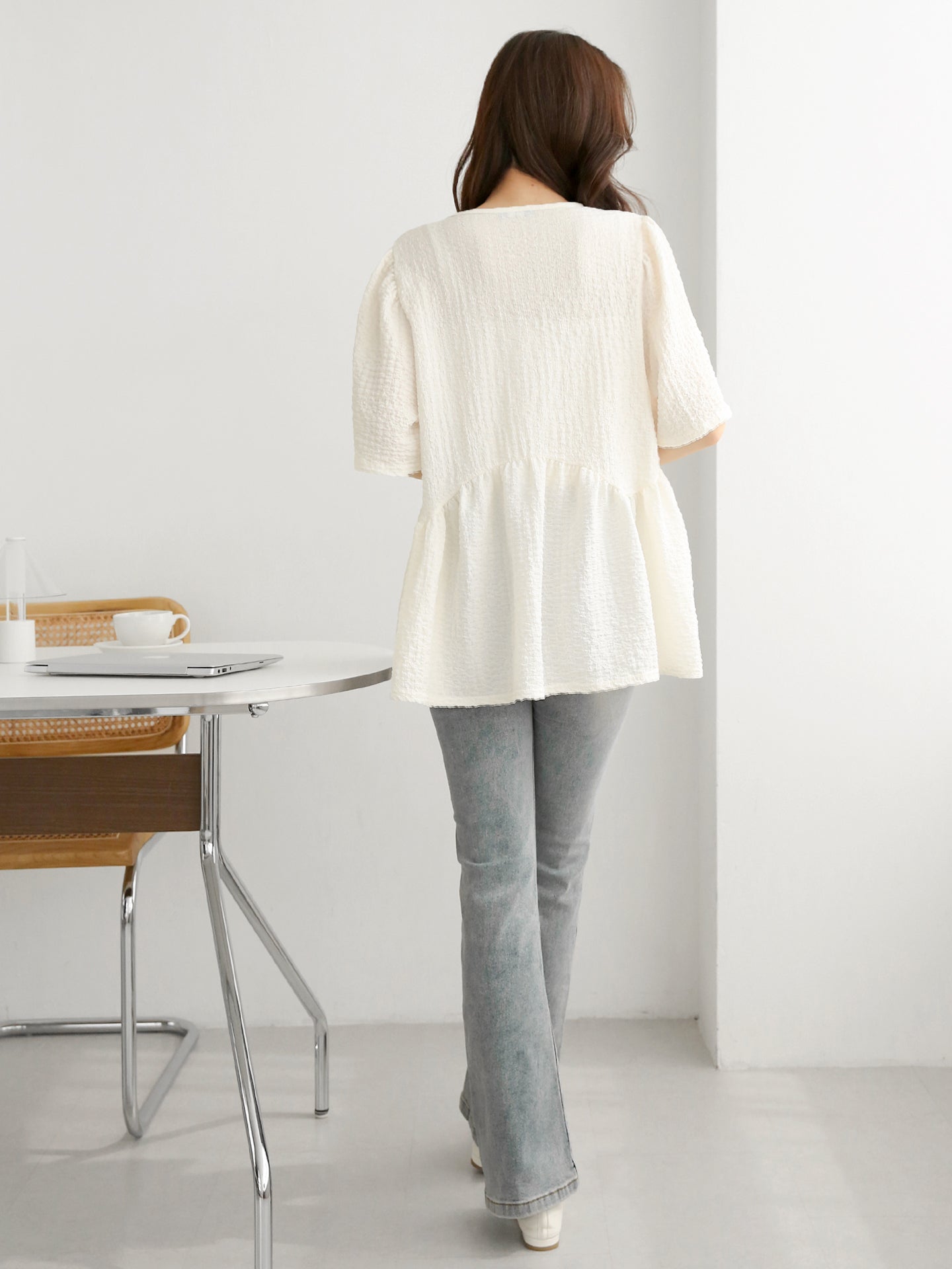 Pure Flare Blouse
