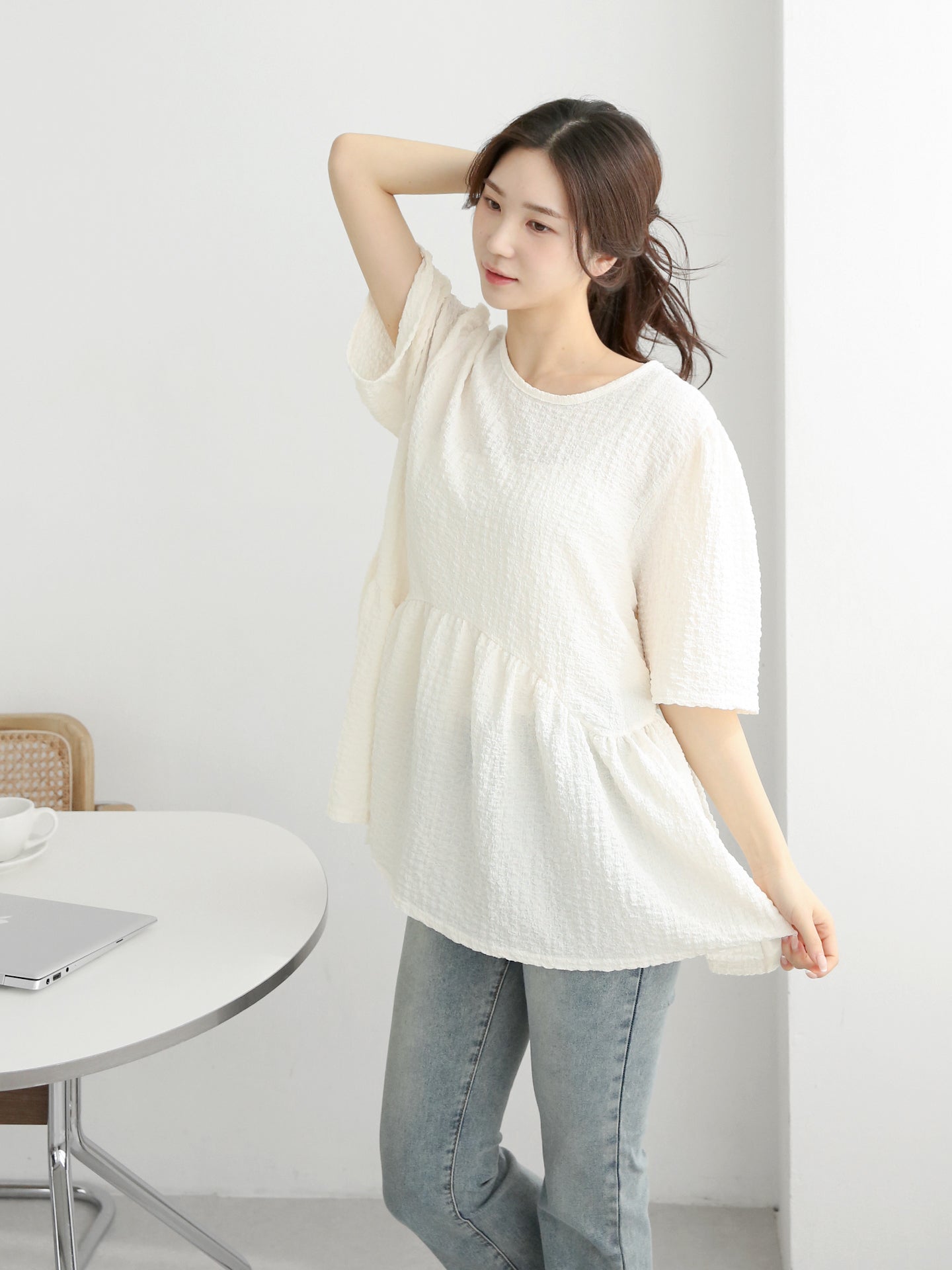 Pure Flare Blouse