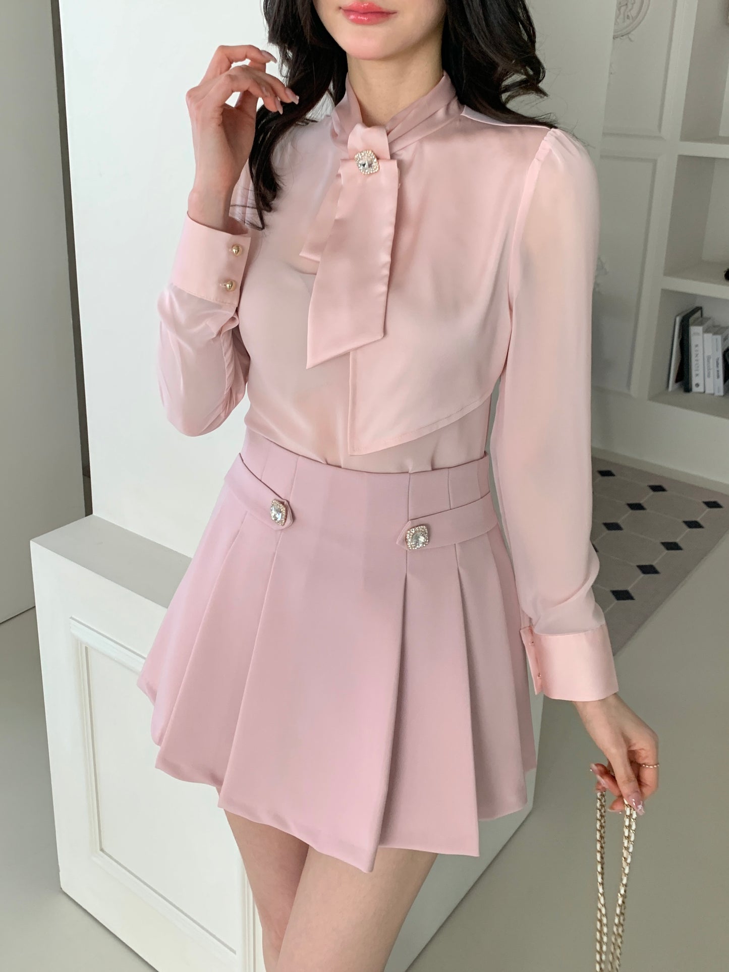 Elegant Jewel Blouse